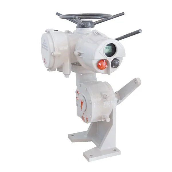 Электрический привод регулирующего клапана с угловым ходом серии ISJ (1)