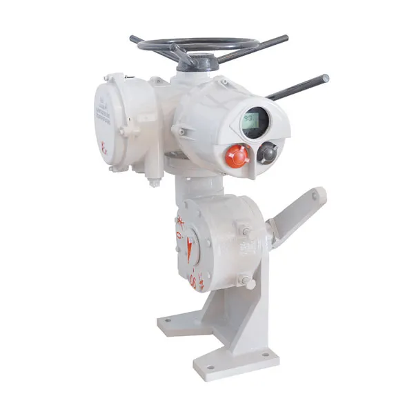 Электрический привод регулирующего клапана с угловым ходом серии ISJ (2)